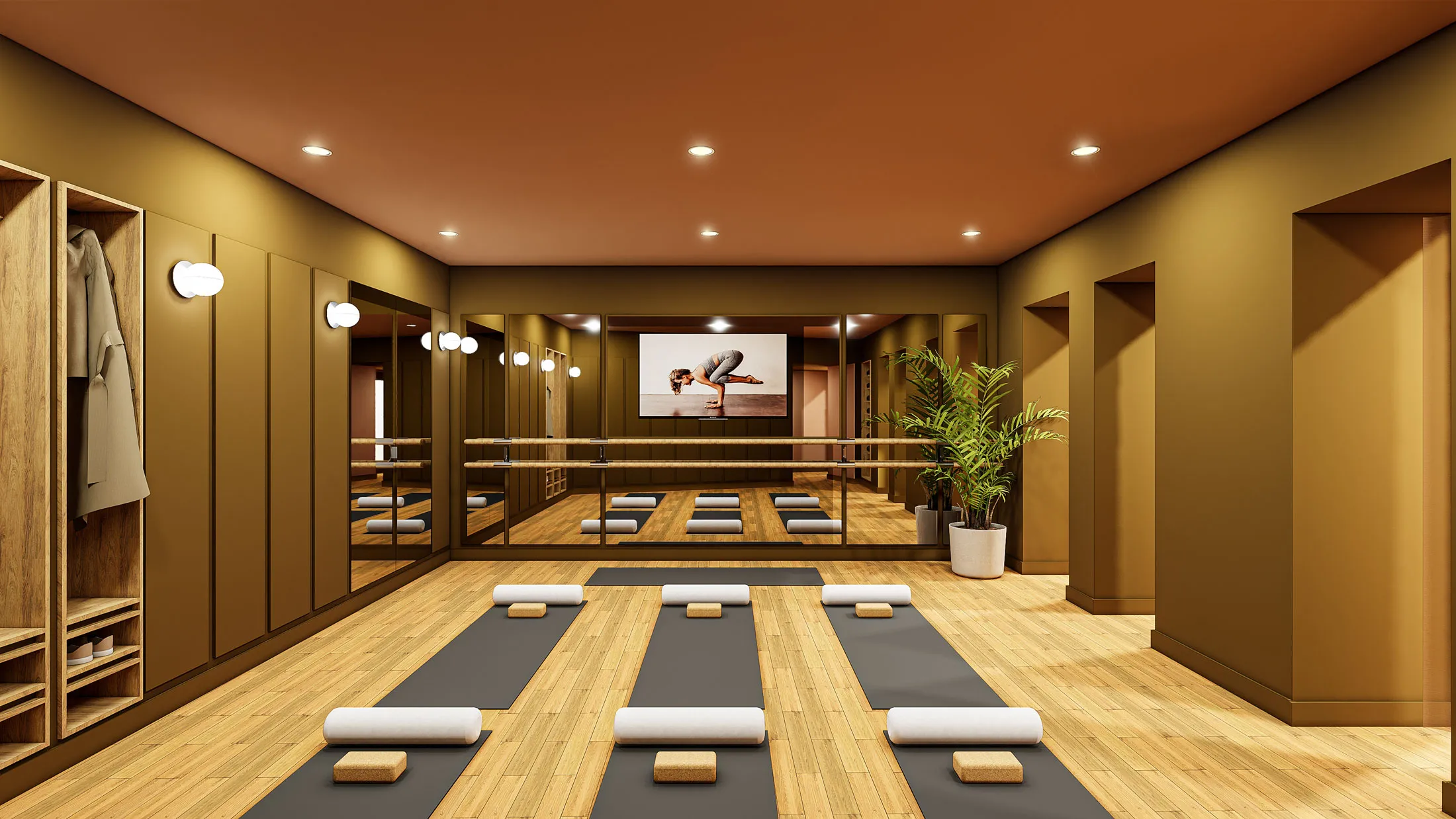 Yoga studio