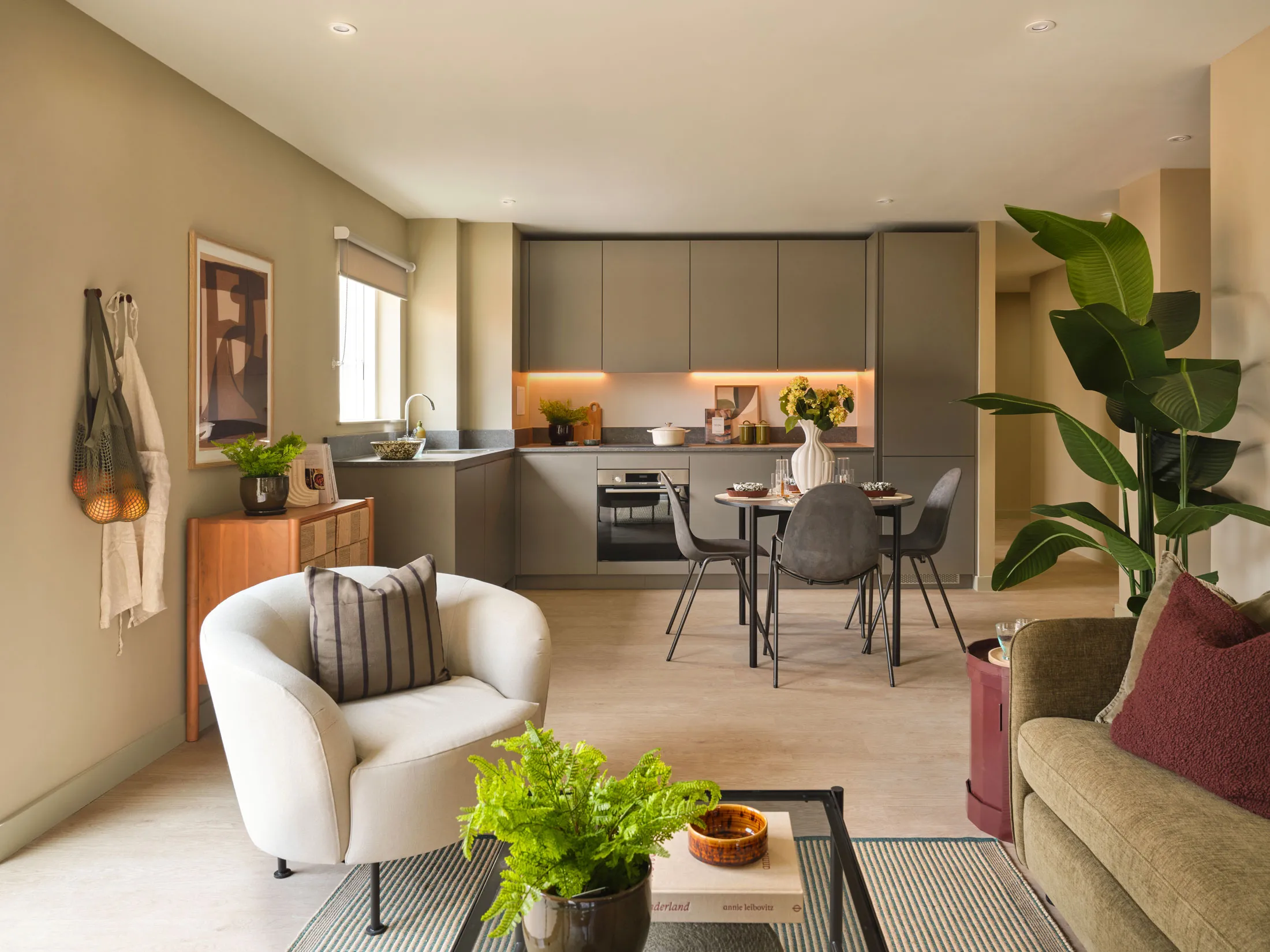 LOFTLINES Belfast - 2 Bedroom apartment -  living/dining/kitchen area
